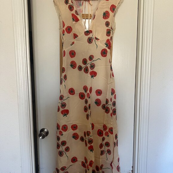 Vintage Lover Bias Cut Maxi Dress Roma - Picture 3 of 4